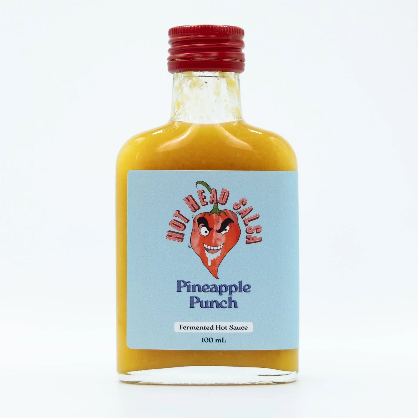 Hot Head Salsa Pineapple Punch - Yellow Habanero & Pineapple Fermented Hot Sauce - 100 mL