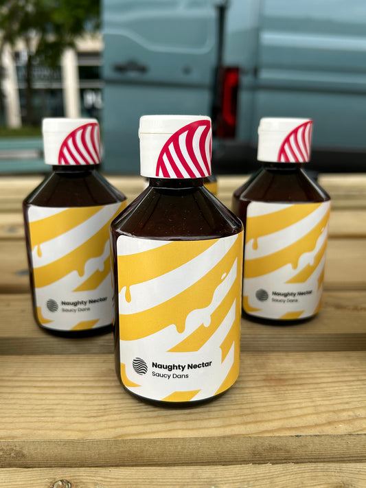 Saucy Dans - Naughty Nectar Fermented Hot Honey - 200mL